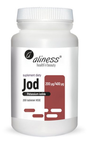 Jod (jodek Potasu) 200 Μg / 400 Μg X 200 Vege Tabs