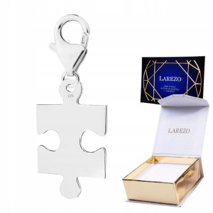 Zawieszka wisząca Puzzel srebro 925