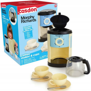 Ekspres do kawy Morphy Richards + filiżanki dla dzieci Casdon