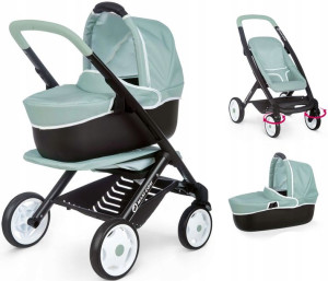 Smoby Maxi Cosi Wózek dla lalek 3w1 Gondola Spacerówka Łóżeczko
