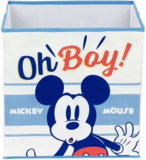 Materiałowy pojemnik na zabawki Myszka Mickey