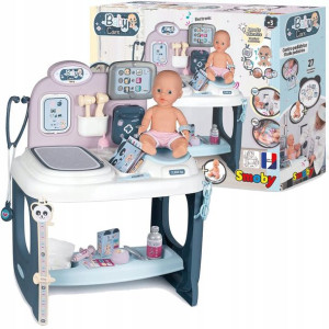 Baby Care Centrum opieki z lalką + 27 akcesoriów