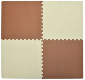 Humbi Puzzle piankowe Mata piankowa 62x62x1 cm 4 szt.