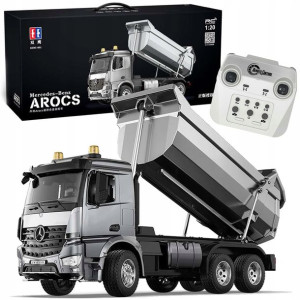 Cada Zdalnie sterowany pojazd ciężarówka wywrotka Mercedes Benz Arocs RC 1: