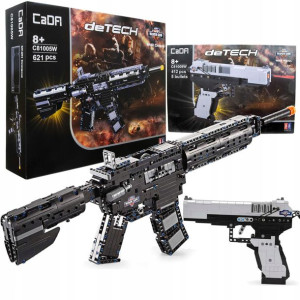 Zestaw Cada Klocki Konstrukcyjne Carbine M4A1 1621 el.+Pistolet M23 Pistol