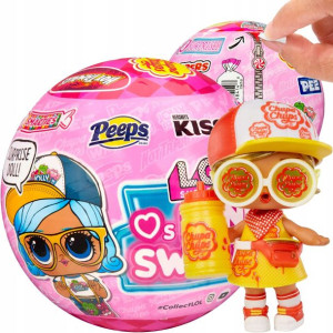 L.O.L. Surprise kula niespodzianka Mini Sweets z laleczką