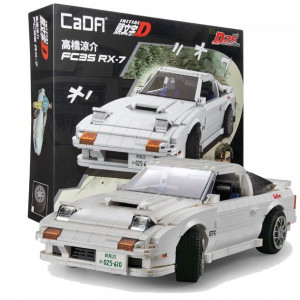 Cada C61022W zestaw klocków konstrukcyjnych biała Mazda RX-7 manga Initial-