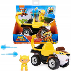 Psi Patrol Cat Pack Zestaw pojazd + figurka Leo