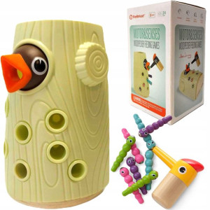 Nakarm ptaszka magnetyczna gra zręcznościowa montessori