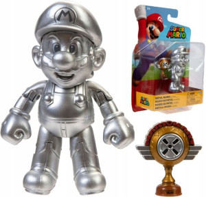 Super Mario figurka Metal Mario