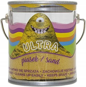 Żółty Ultra piasek w puszce 140g