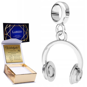 Charms + GRAWER Słuchawki Muzyka srebro 925