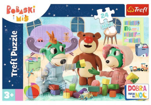 Trefl Puzzle Maxi 24 Zabawy Treflików przed snem