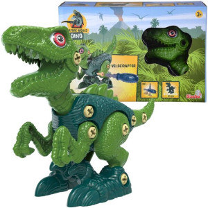 Zestaw konstrukcyjny dinozaur do montażu Velociraptor