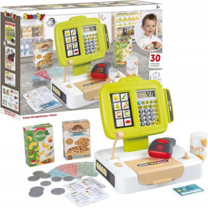 Mini Market Kasa elektroniczna ze skanerem + 30 akcesoriów