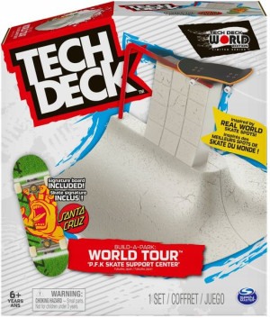 Tech Deck P.F.K Skate Support Center Rampa + deskorolka fingerboard