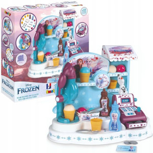 Smoby Frozen Kraina Lodu Lodziarnia + 22 akcesoria