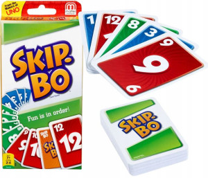 Towarzyska Gra karciana Skip-Bo