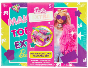 Barbie Extra Szkatułka na biżuterię z akcesoriami