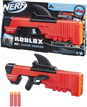 Hasbro Wyrzutnia Nerf MM2 Shark Seeker Roblox