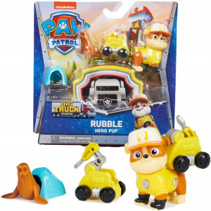 Psi Patrol Big Truck Pups figurka Hero Pup Rubble + akcesoria