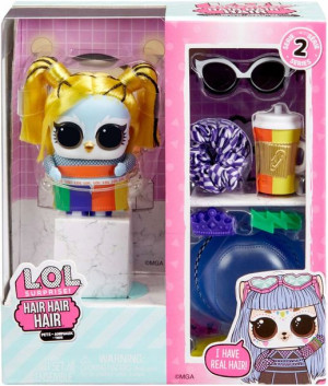 L.O.L. Surprise Hair! Hair! Hair! Pets papuga z włosami do czesania