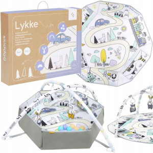 Skiddou Lykke Mata edukacyjna dla dzieci 3w1