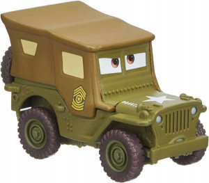 Auta Disney Cars metalowy pojazd Sarge