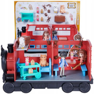 Harry Potter Magical Minis zestaw Hogwart Express, figurki, akcesoria