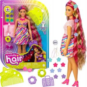 Zestaw Lalka Barbie Totally Hair #2 + akcesoria