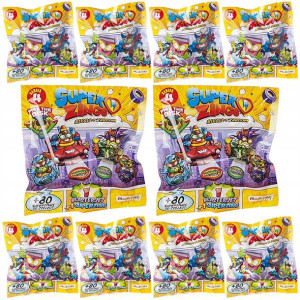 Super Zings seria 4 zestaw 10 figurek + 2 pojazdy Blasterjet