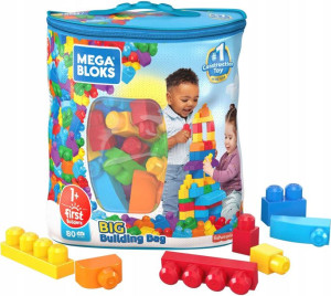 Mega Bloks Zestaw klocków w torbie 80 elementów