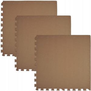 Humbi Mata piankowa Puzzle piankowe 3 szt. miedziany 62 x 62 x 1 cm