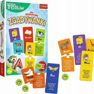 Rodzina Treflików Gra edukacyjna Zgadywanki