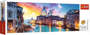Puzzle 1000 elementów panorama Canal Grande, Wenecja