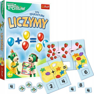 Rodzina Treflików Gra edukacyjna Liczymy