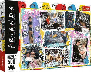 Friends Puzzle 500 elementów Przyjaciele kolaż