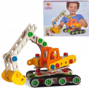 Constructor zestaw Koparka 4w1 170 elementów zestaw klocków konstrukcyjnych