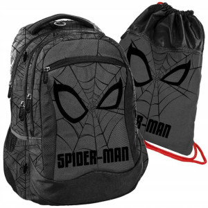 Zestaw szkolny plecak, worek gimnastyczny BeUniq Spiderman