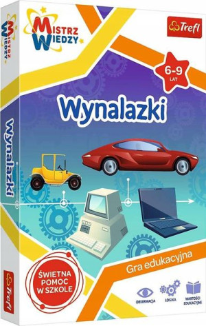 Planszowa gra edukacyjna Mistrz wiedzy Wynalazki