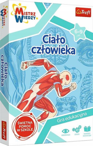 Planszowa gra edukacyjna Mistrz wiedzy Ciało człowieka
