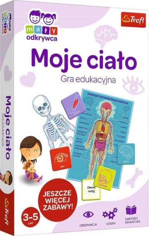 Gra edukacyjna układanka Mały Odkrywca Moje Ciało