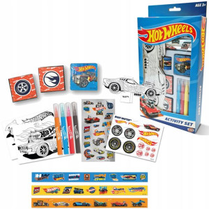 Zestaw kreatywny Hot Wheels stwórz auto + mazaki