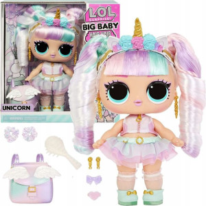 L.O.L. Surprise! Big Baby Hair duża lalka Unicorn