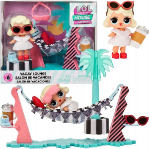 L.O.L. Surprise Kącik wakacyjny Vacay Lounge z laleczką Leading Baby