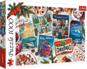 Puzzle 1000 elementów Zimowe wspomnienia