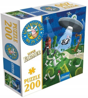 Granna Puzzle 200 elementów SuperFarmer 25-lecie