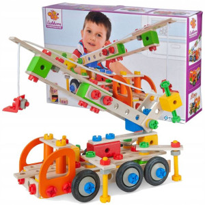 Zestaw Constructor Ciężarówka 4w1 170 elementów