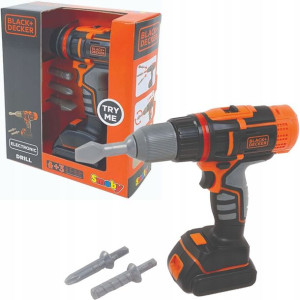 Zabawkowa Elektroniczna wkrętarka dla dzieci Black&Decker św/dź