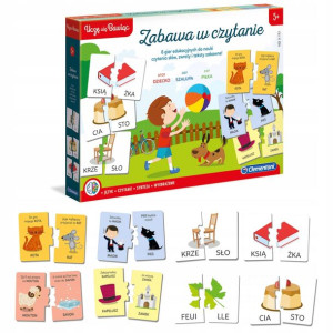 Clementoni Uczę się bawiąc Zabawa w czytanie